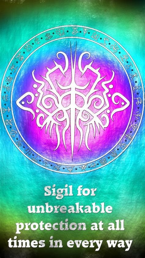 Sigil for divine orotection